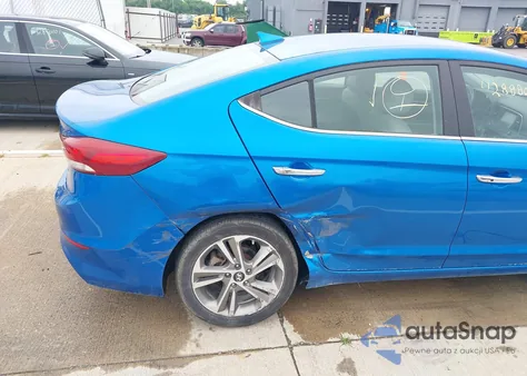 2017 Hyundai Elantra Limited из США, поврежденный, VIN 5NPD84LF0HH074387